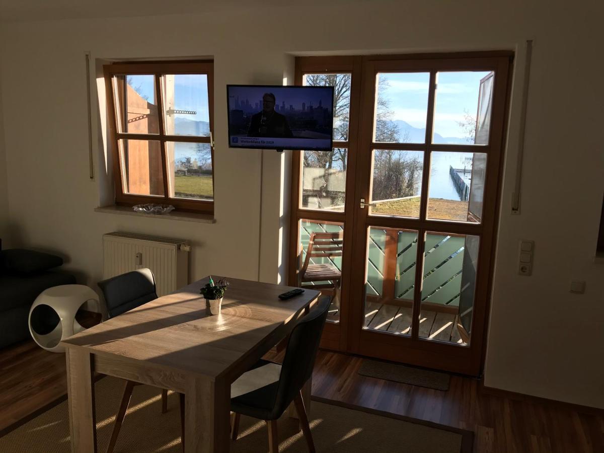 Ferienwohnung Seebruck Am Chiemsee ซีออน-ซีบรูค ภายนอก รูปภาพ