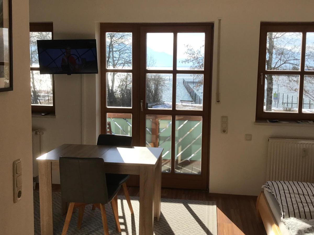 Ferienwohnung Seebruck Am Chiemsee ซีออน-ซีบรูค ภายนอก รูปภาพ