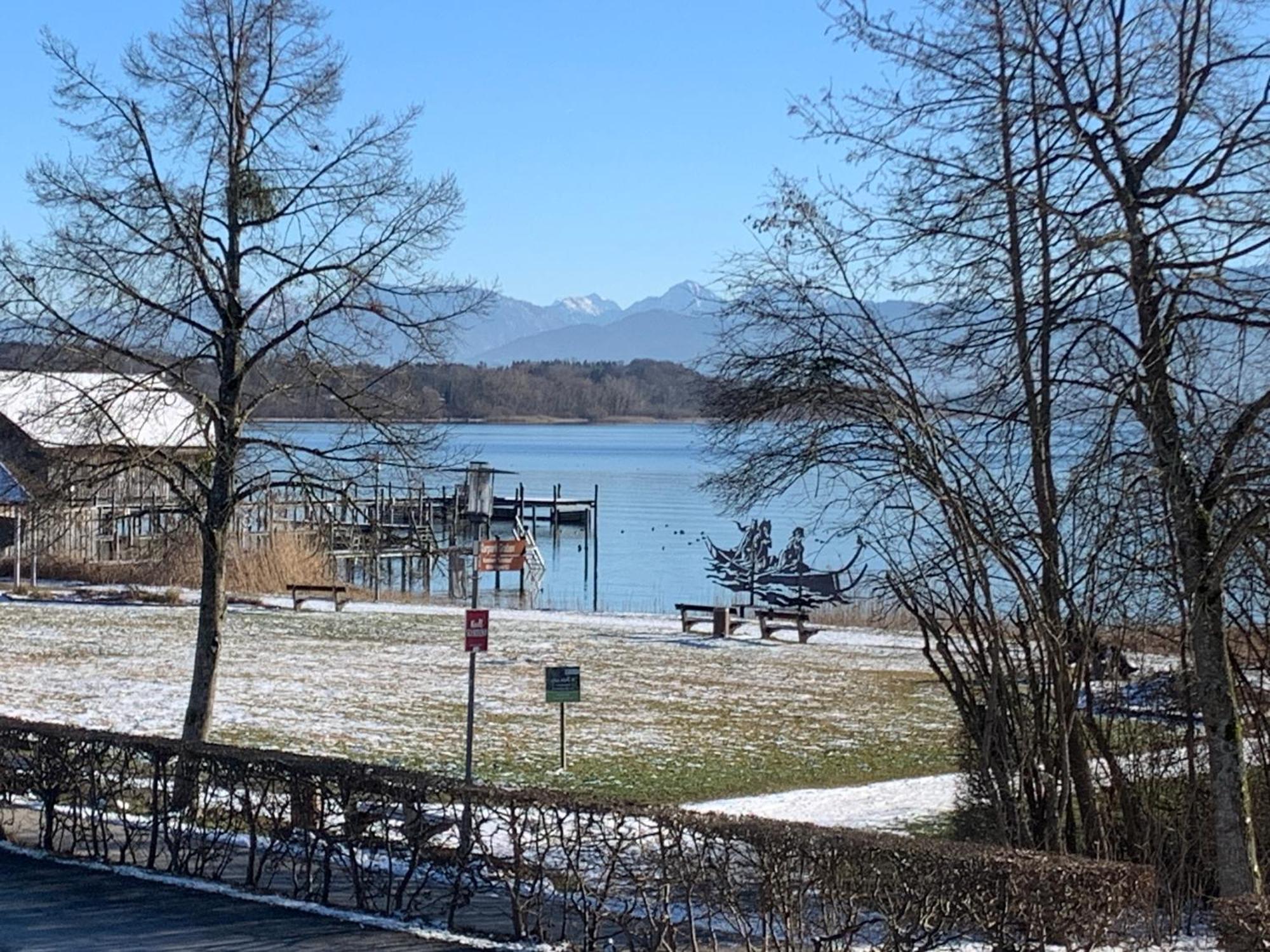 Ferienwohnung Seebruck Am Chiemsee ซีออน-ซีบรูค ภายนอก รูปภาพ
